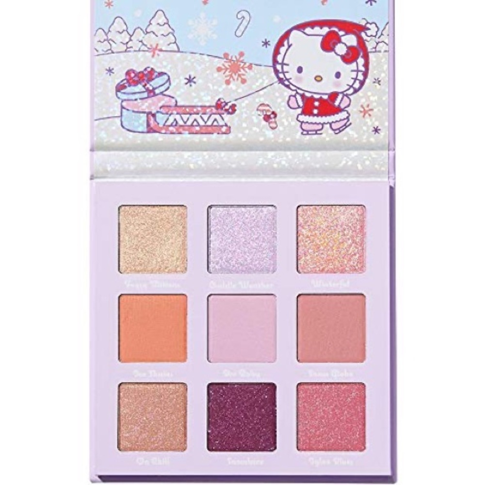 ColourPop x Hello Kitty Snow Much Fun Eyeshadow Palette! Full Size New in Box
